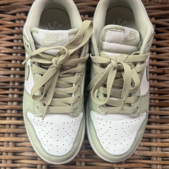 Nike Olive and White Sneakers - Picture 2 of 5